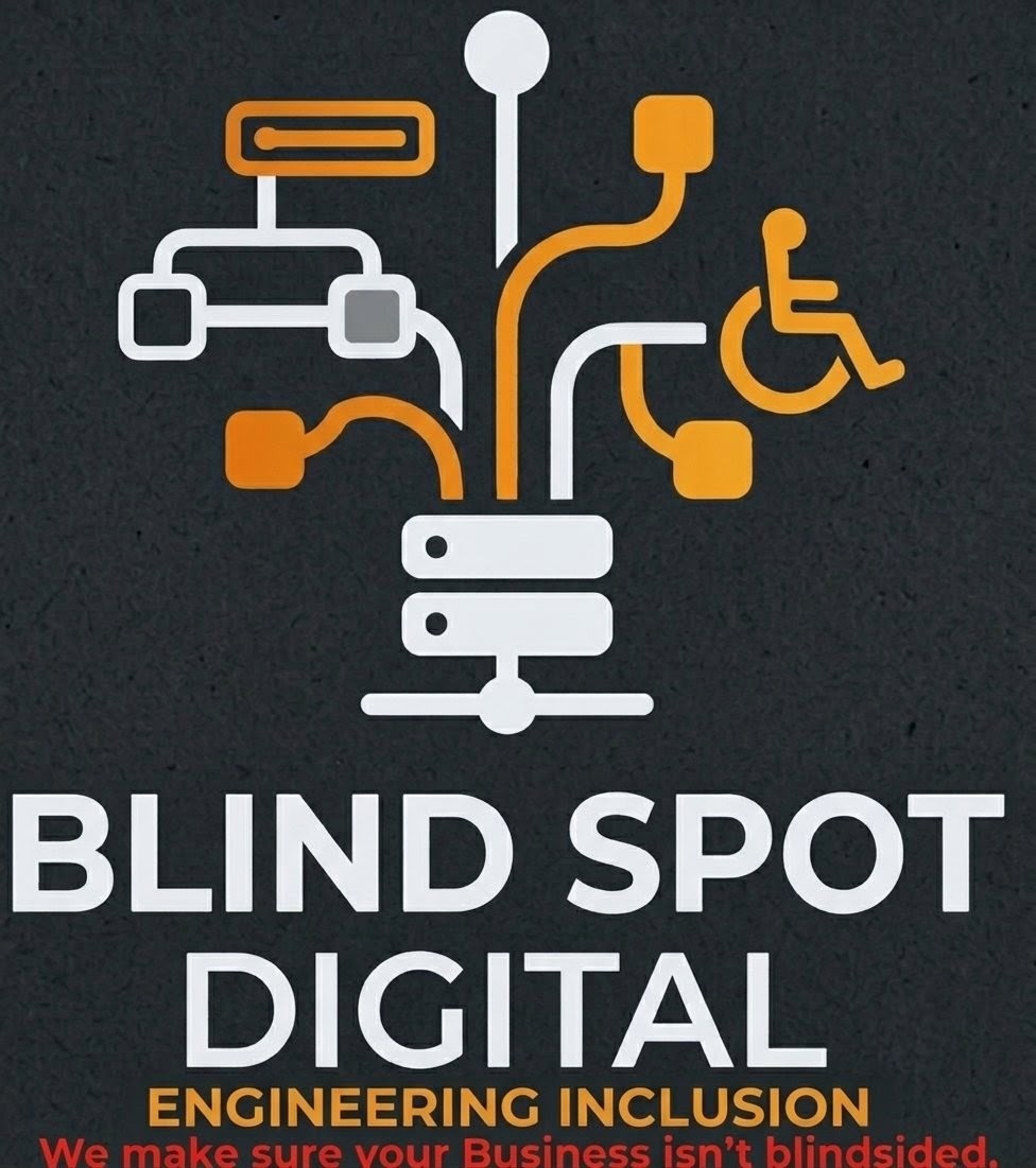 Blindspot Digital Main logo. See a full description below.